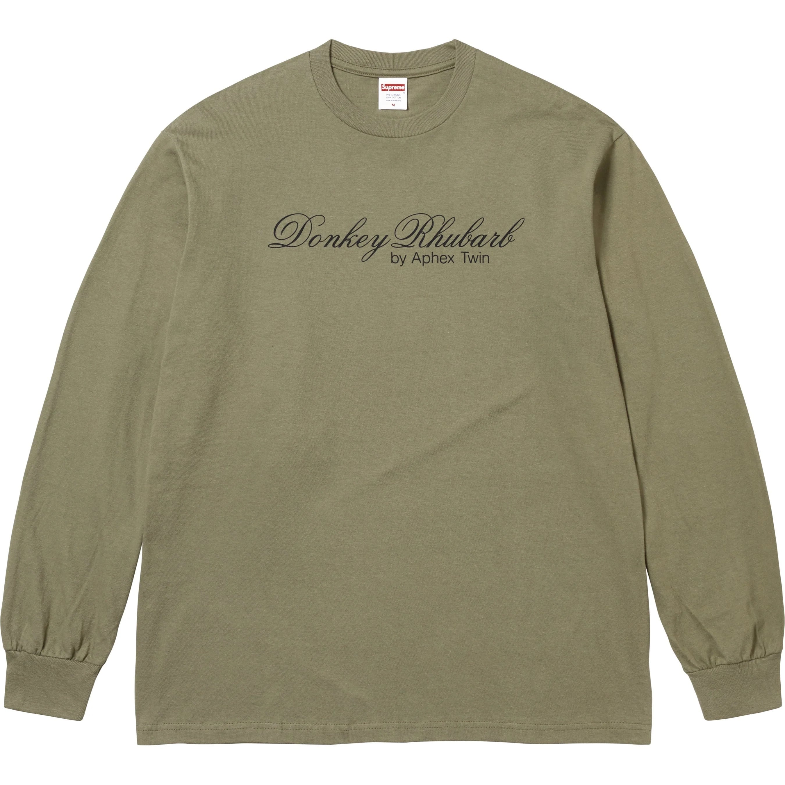 Supreme/Aphex Twin Donkey Rhubarb L/S Tee view 12